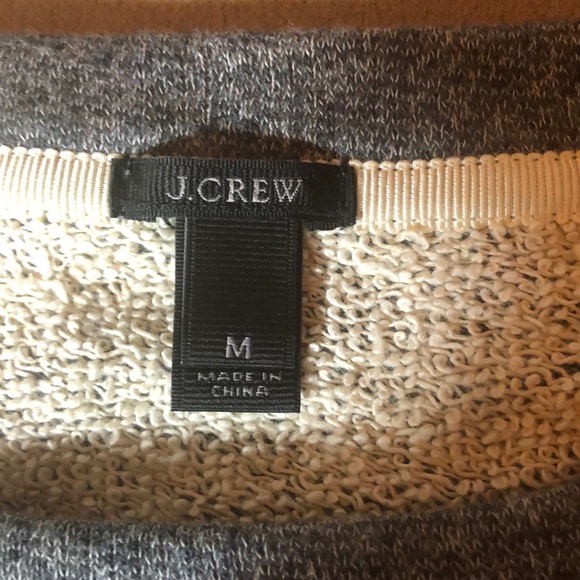 J. Crew Collection Embellished Raglan Sweatshirt. - Picture 5 of 9